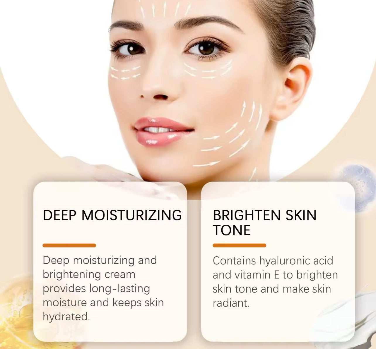 Deep Moisturizing & Brightening Face Creamer