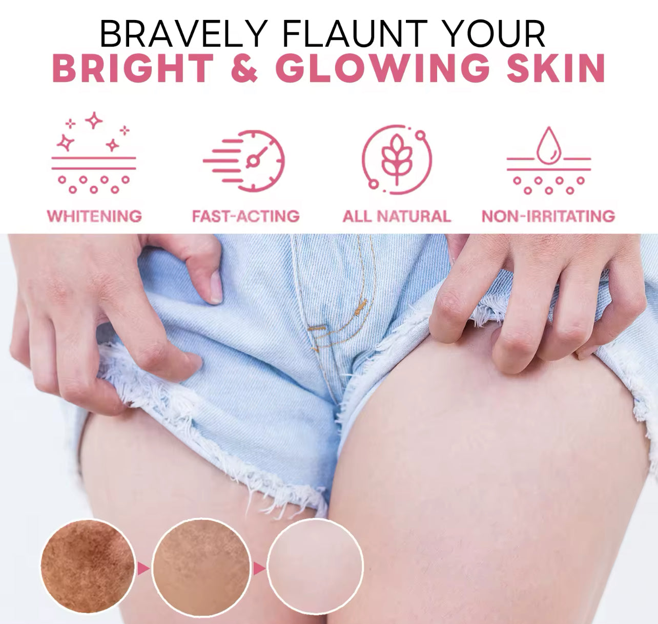 Underarm & Inner Thigh Brightening Repair Cream