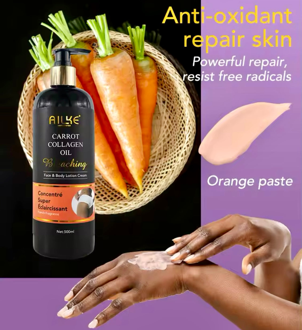 Whitening & Moisturizing Body Lotion with Collagen