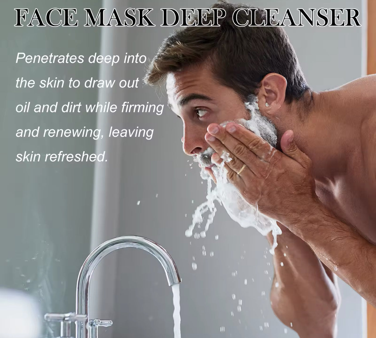 Men’s Skincare & Hair Care Kit Anti-Wrinkle & Strengthening