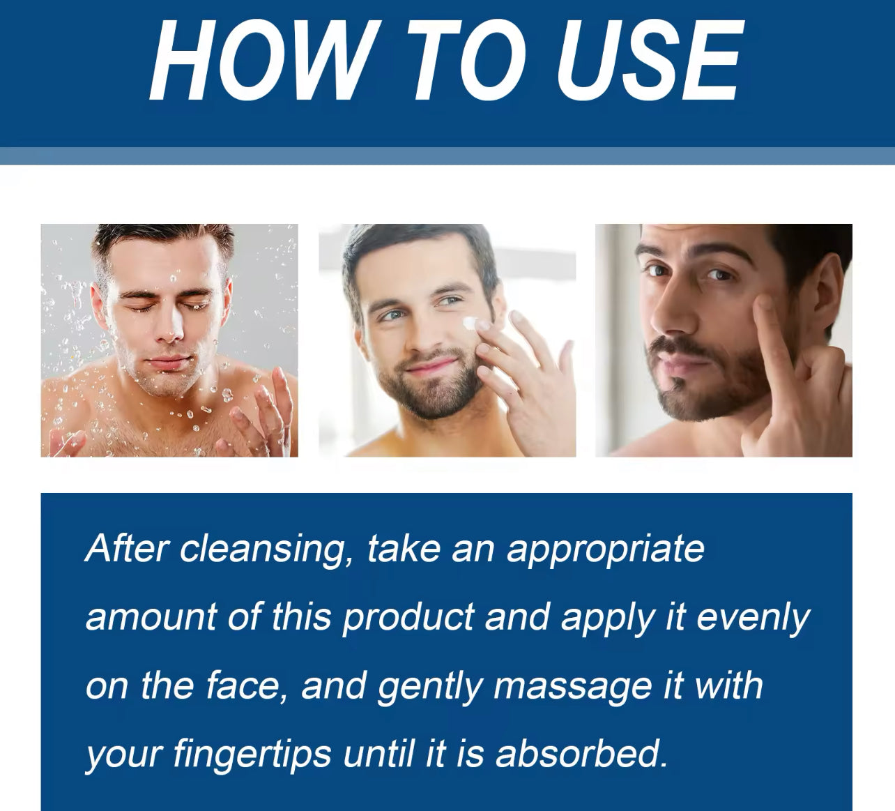 Men’s Skincare & Hair Care Kit Anti-Wrinkle & Strengthening