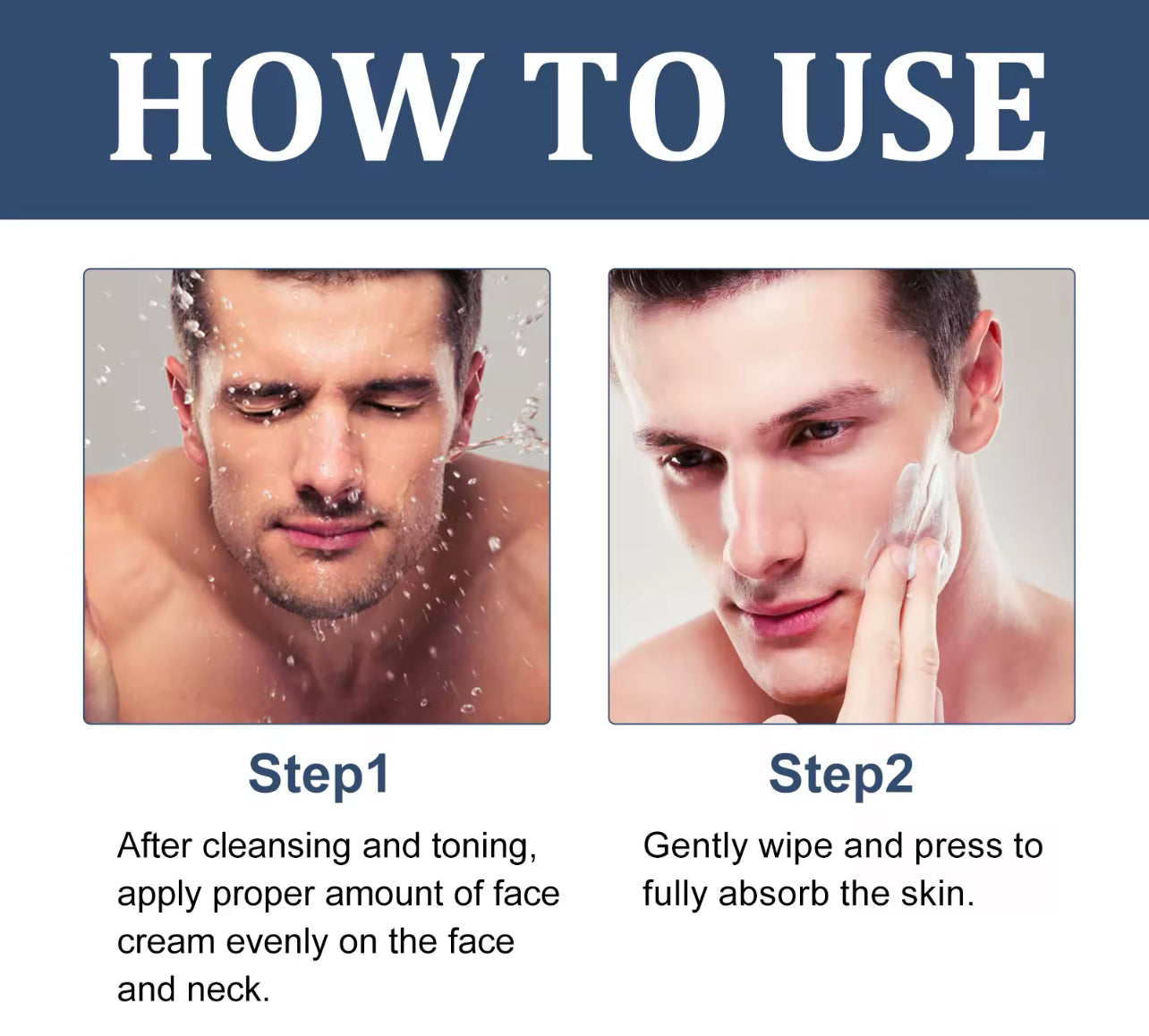 Men’s Skincare & Hair Care Kit Anti-Wrinkle & Strengthening