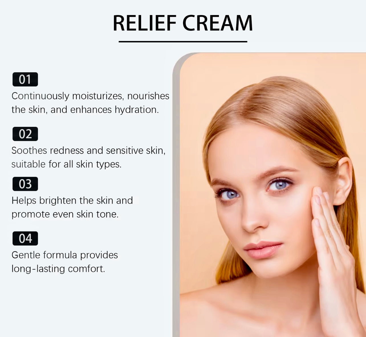 345 Relief Brightening Face Cream