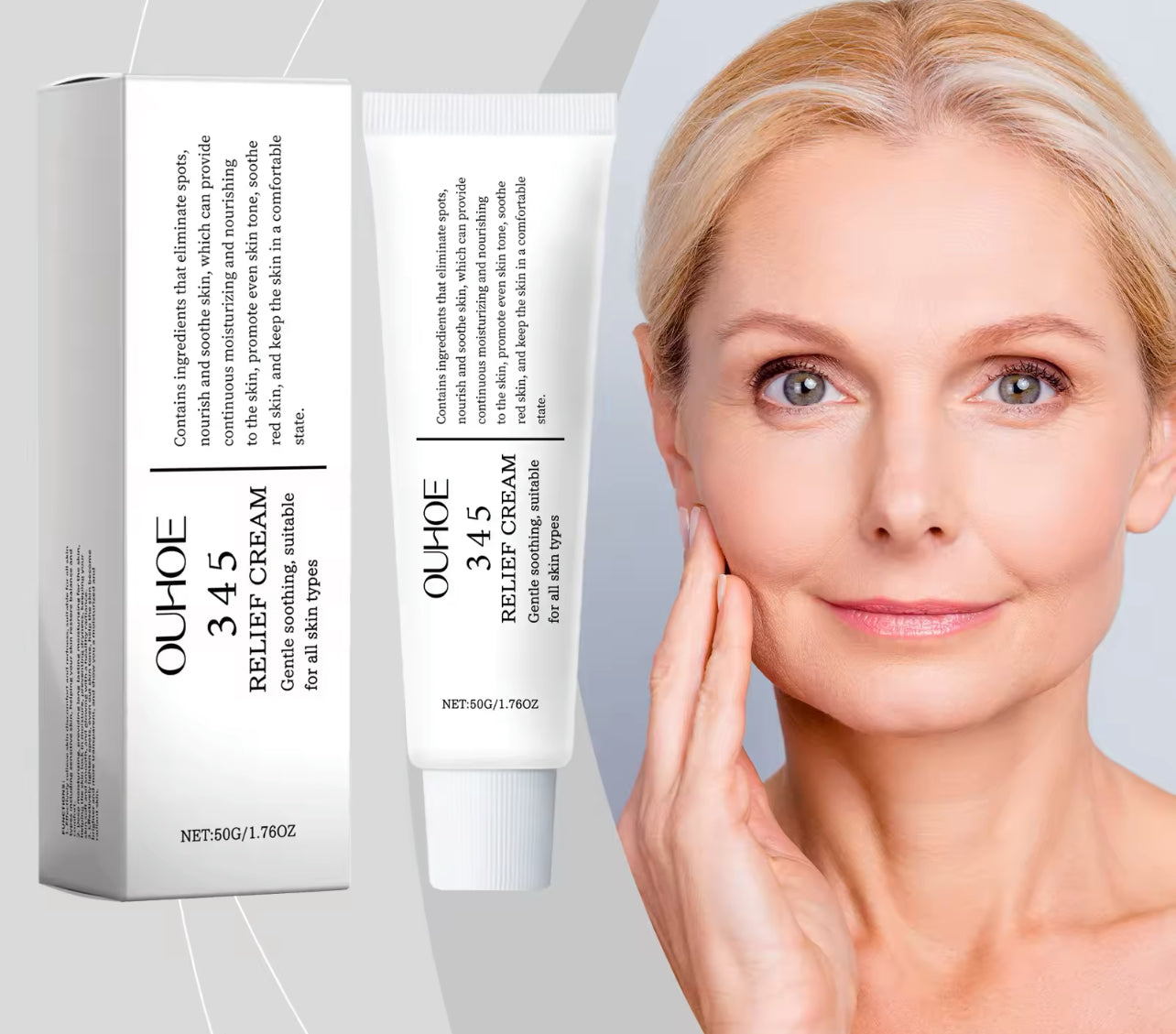 345 Relief Brightening Face Cream