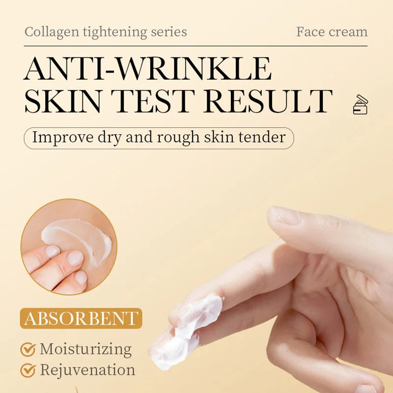 Collagen Firming Face Cream – Moisturizing & Hydrating Skincare Facial Cream for Beauty & Skin Care