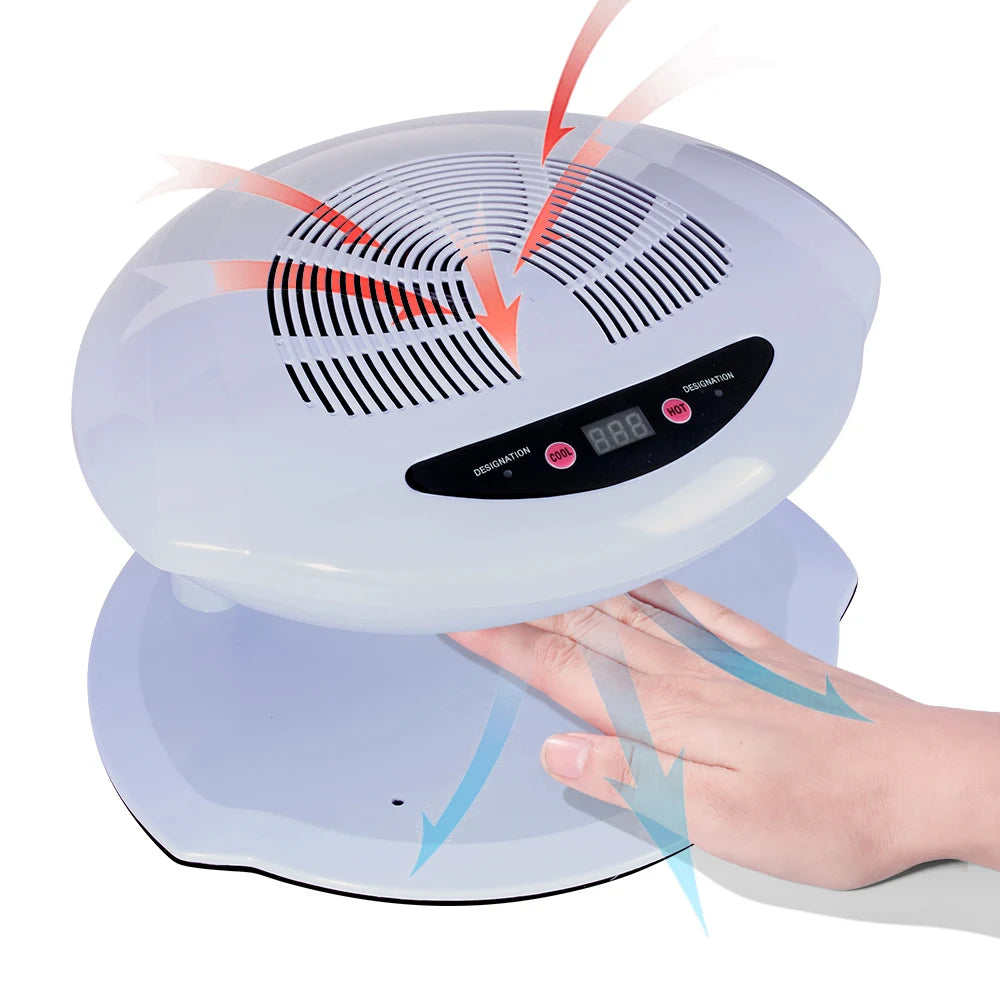 400W Nail Fan Dryer with Intelligent Automatic Sensor – Nail Polish Blow Dryer for Regular Polish