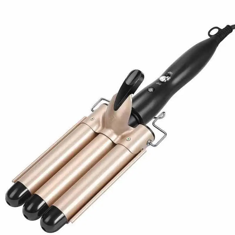 5-Barrel Hair Crimper Curling Iron – Ceramic Waver Wand with Fast Heating for All Hair Types