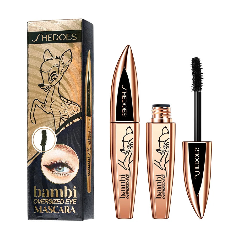 5D Black Silk Fiber Mascara – Thick, Long-Lasting Volume Eye Makeup