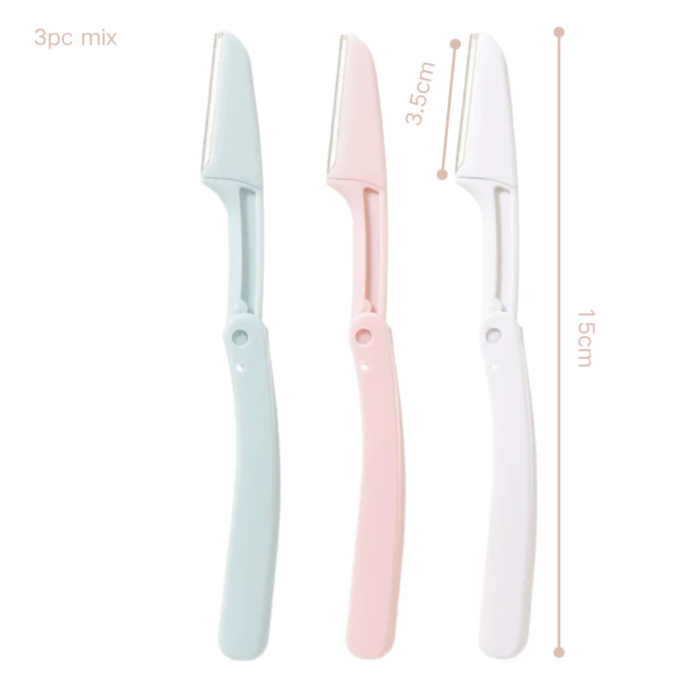 Portable Eyebrow & Face Trimmer – Precision Hair Removal Razor