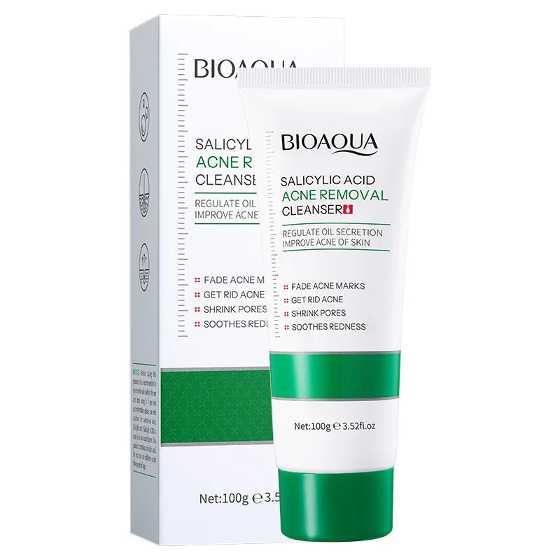 Salicylic Acid Facial Cleanser – Acne Treatment & Oil Control Face Wash
