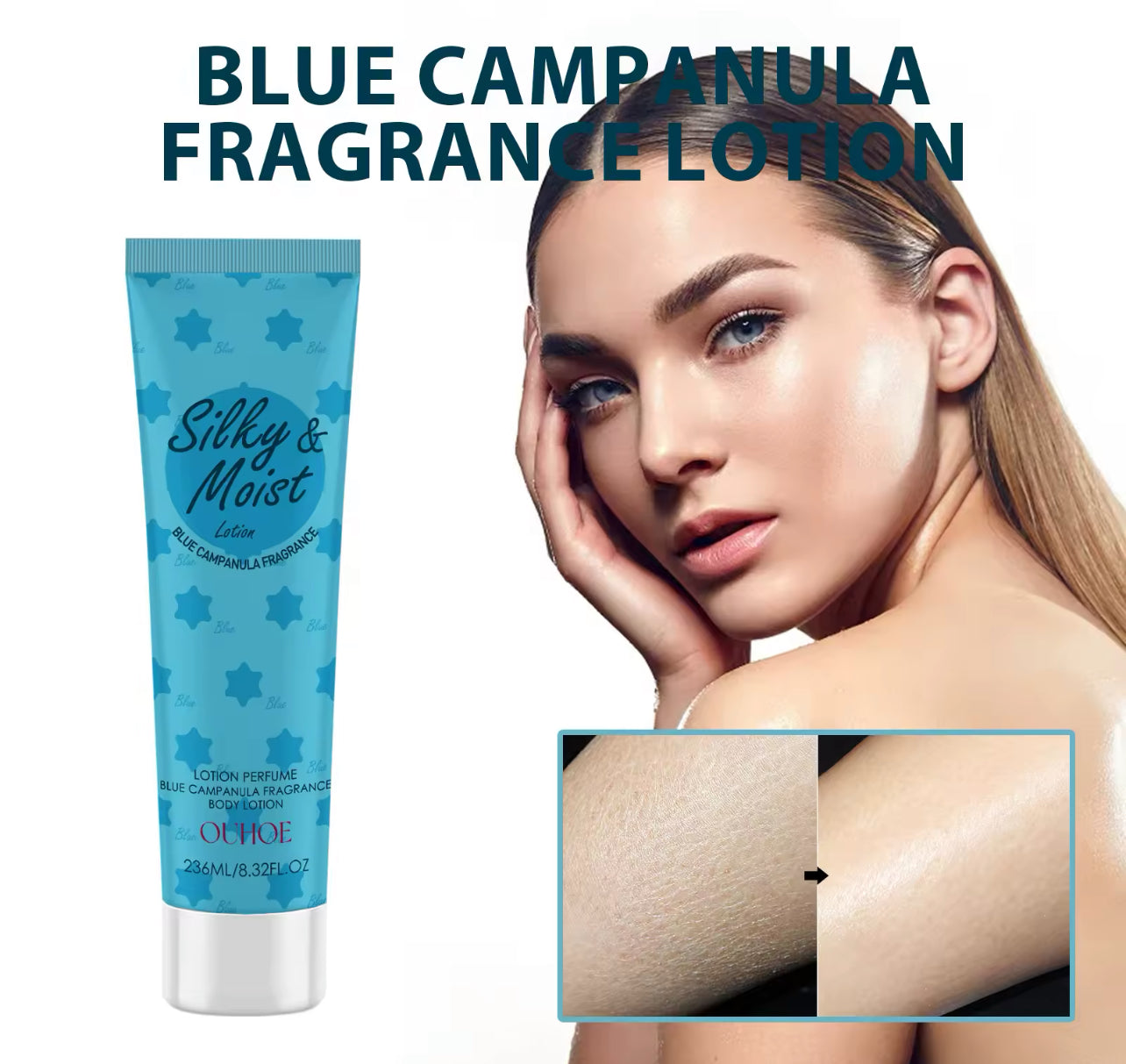 Silky & Moist Whitening Body Lotion Armpit, Knees & Joint Brightening Care