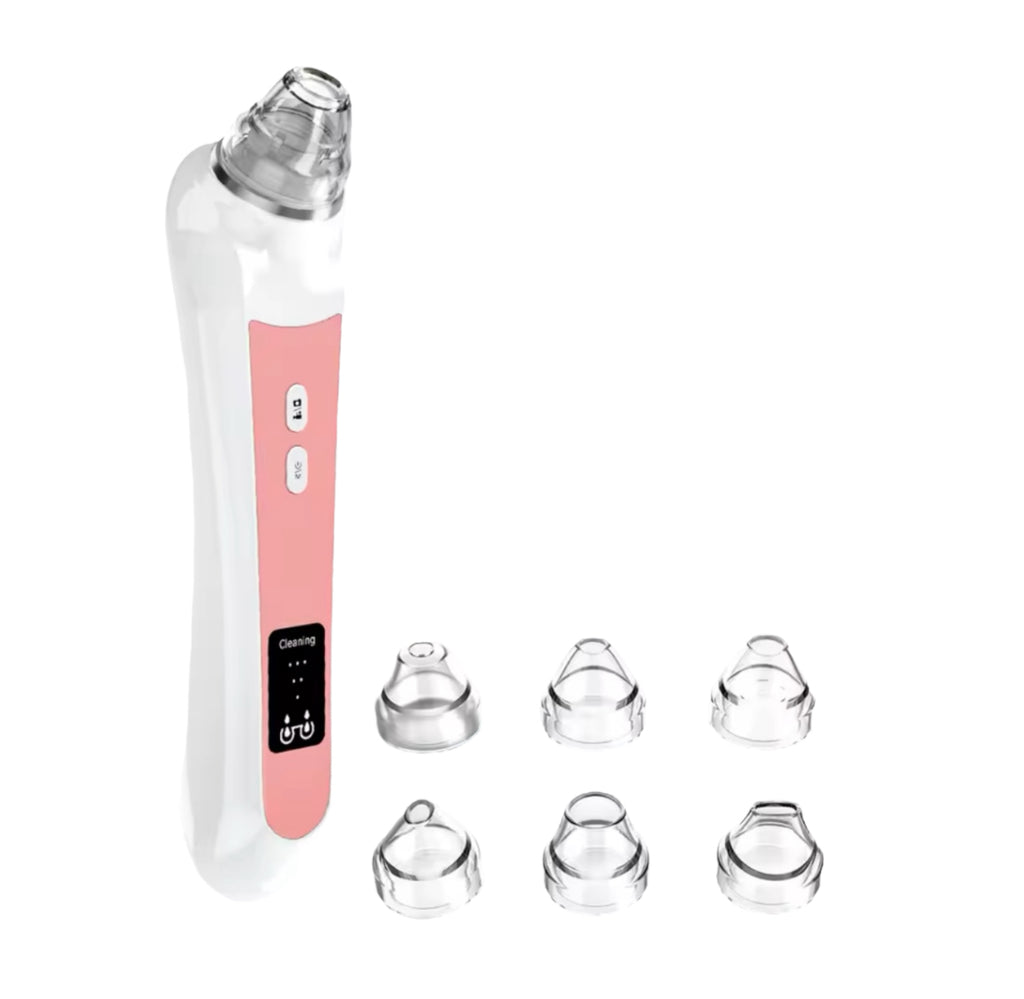 Blackhead Remover with Camera Pore Vacuum Tool with 3 Modes & 6 Heads