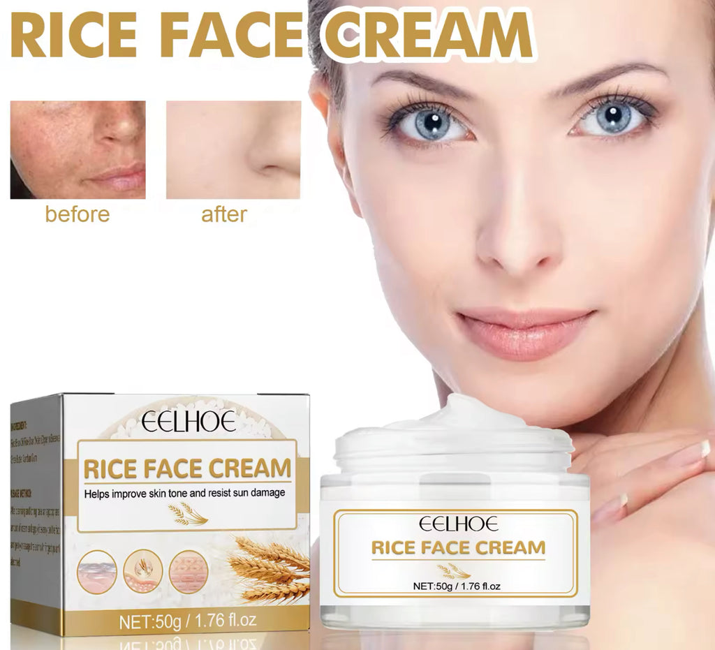 Rice Face Cream Hydrating & Firming Facial Moisturizer