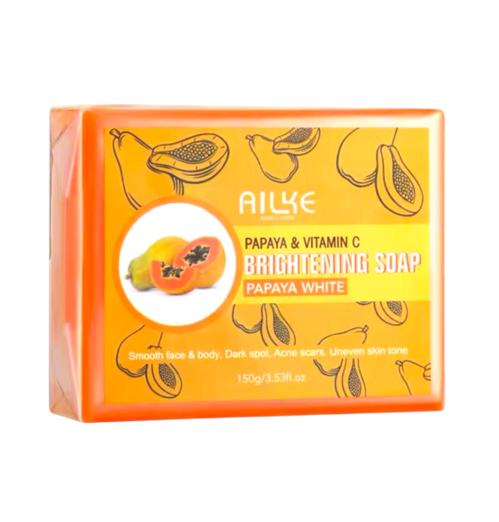 Organic Papaya Whitening Soap Brighten & Even Skin Tone
