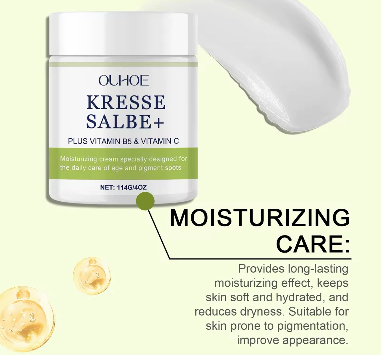 Kresse Salbe Spot-Reducing & Anti-Wrinkle Moisturizing Cream