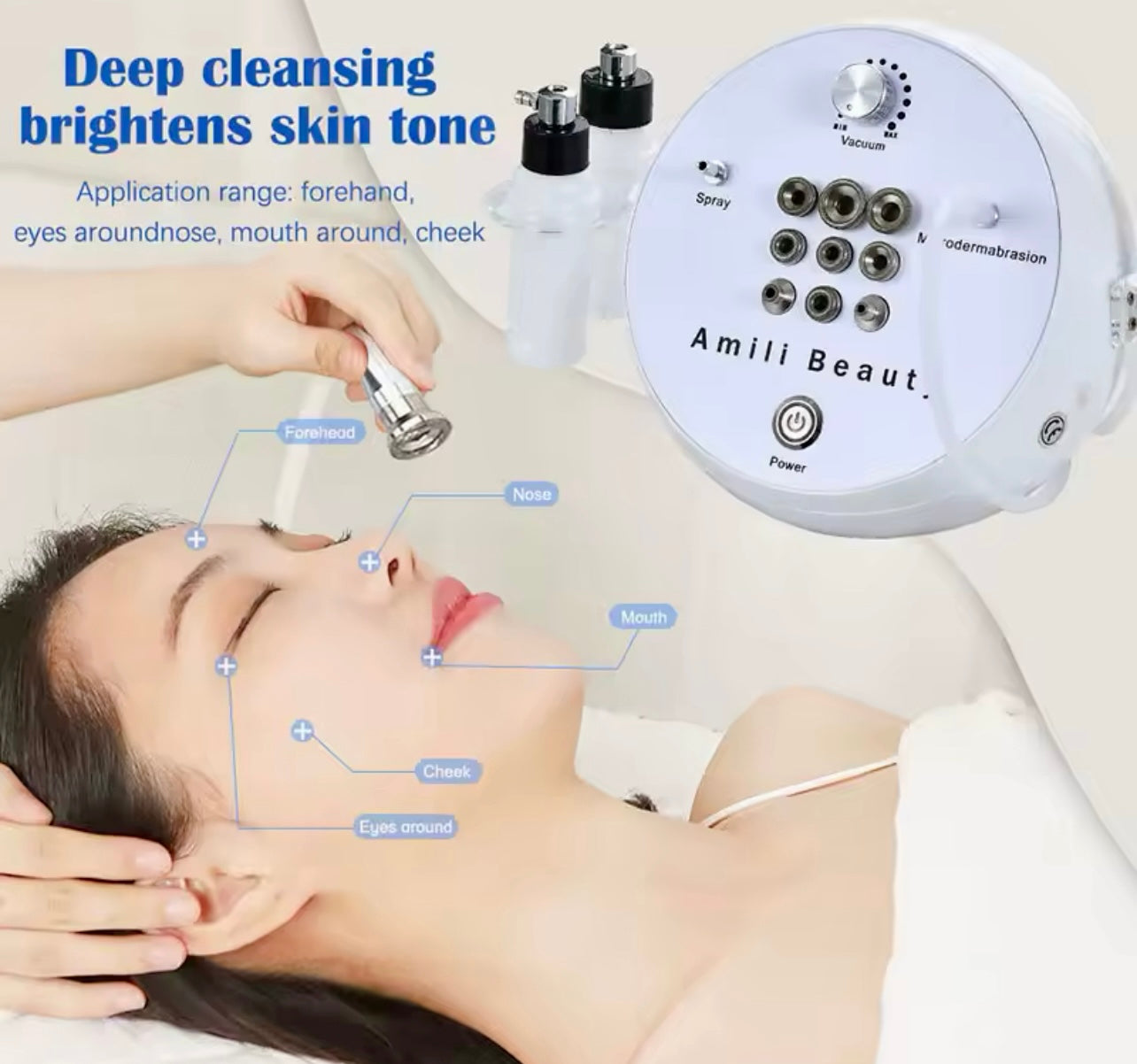 Diamond Microdermabrasion Machine Professional Facial Skin Care for Home Use