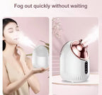 Nano Mist Facial Steamer Hot & Cold Spray for Deep Cleansing & Hydration