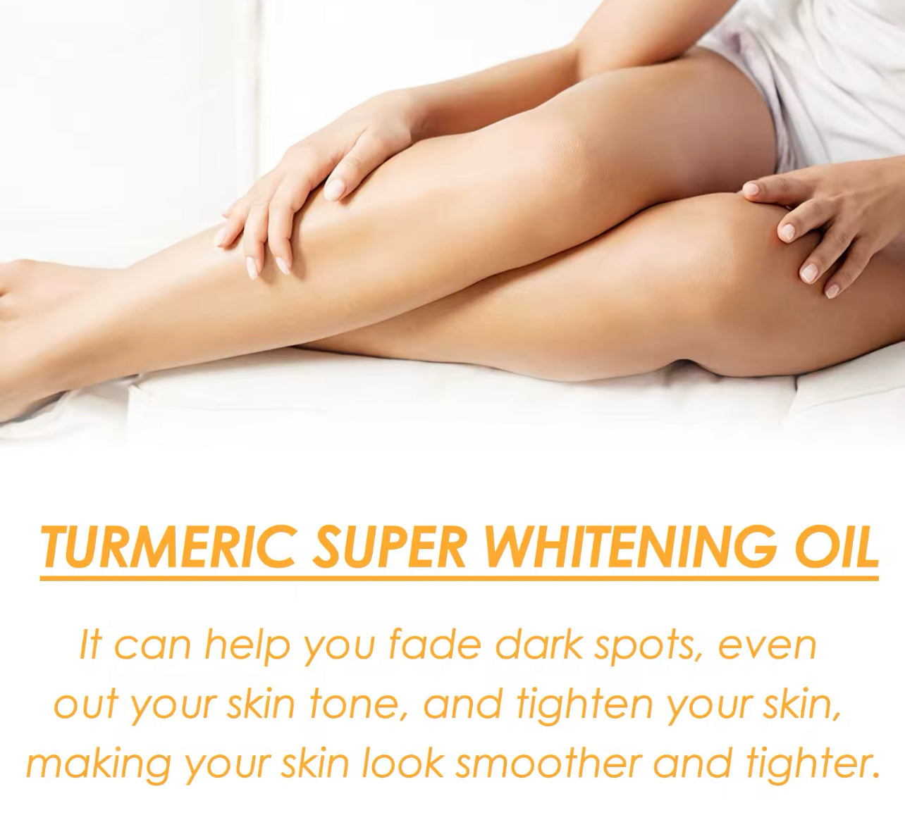 Turmeric Super Whitening Face & Body Oil Dark Spot Remover & Moisturizer