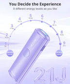 Hikyskin IPL Laser Hair Removal System Painless Home Device with Sapphire Ice-Cooling