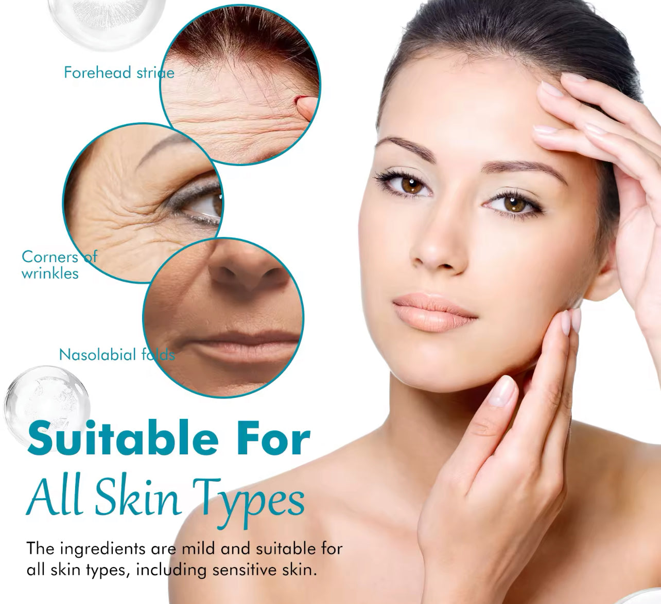 Retinol & Collagen Face Cream Day & Night Moisturizer  Hydrating & Firming