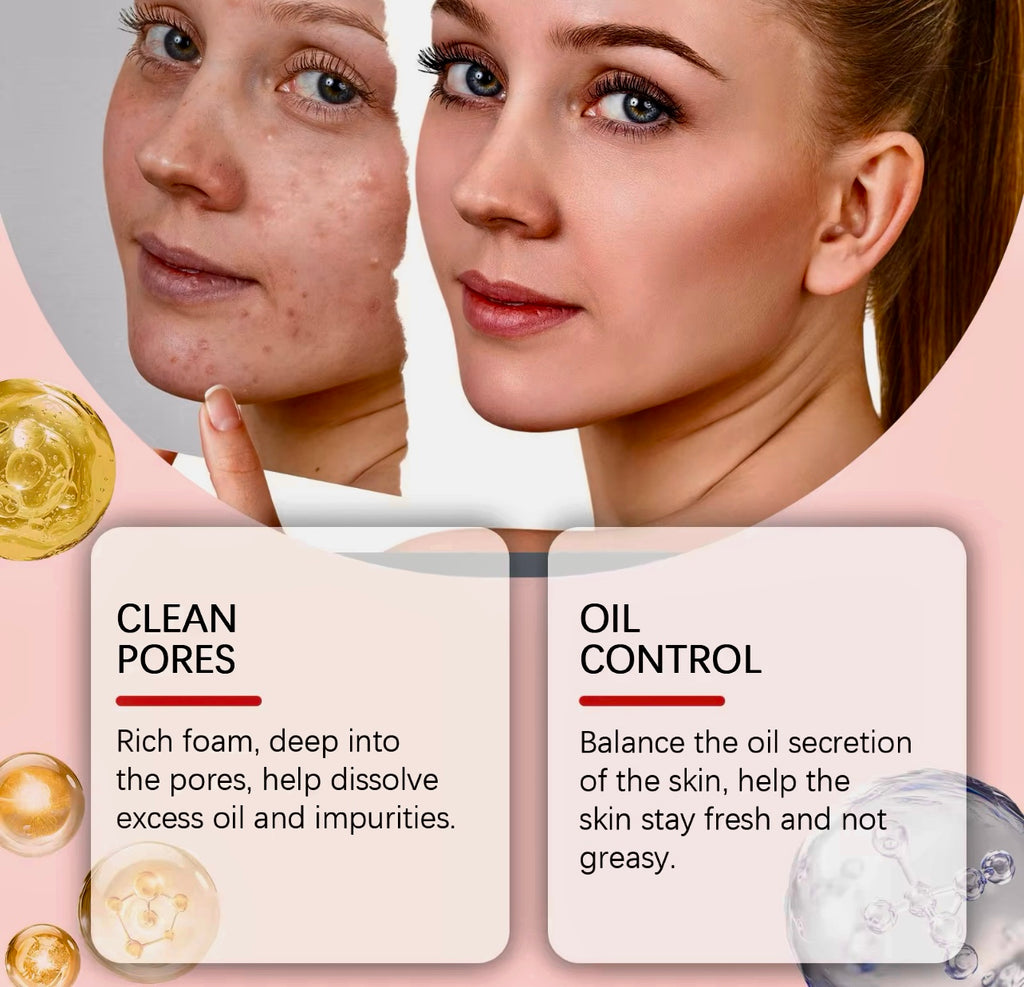 Revitalizing Organic Salicylic Acid Foaming Face Cleanser – 4-in-1 Hydrating Mousse