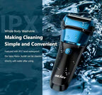 Electric Razor for Men Wet & Dry Foil Shaver & Beard Trimmer