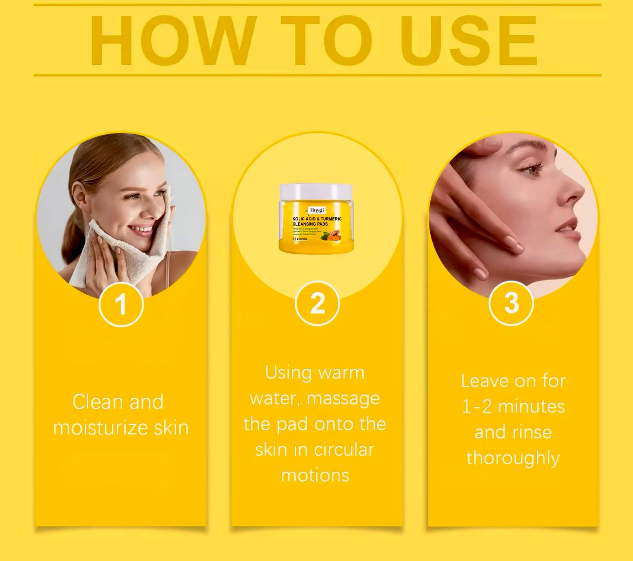 Hoygi Turmeric Facial Cleanser Oil Control & Acne Care