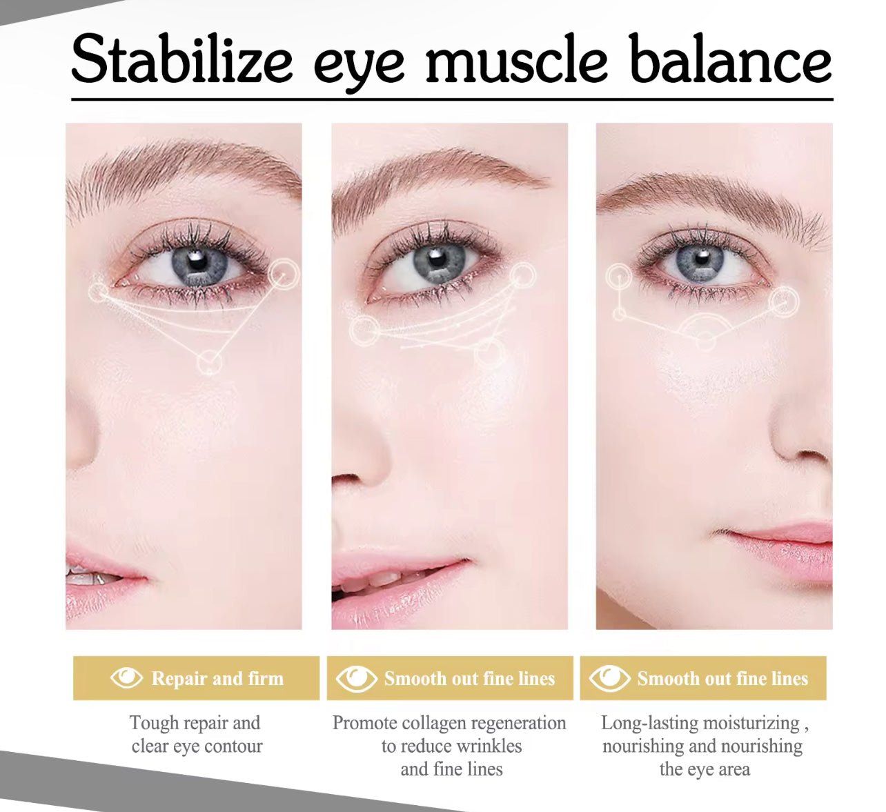 Firming Eye Cream Instantly Tightens & Reduces Puffiness