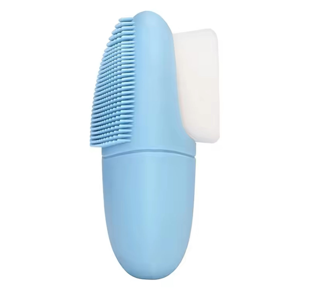 Double-Head Silicone Face Wash Brush Manual Pore Cleansing & Makeup Remover