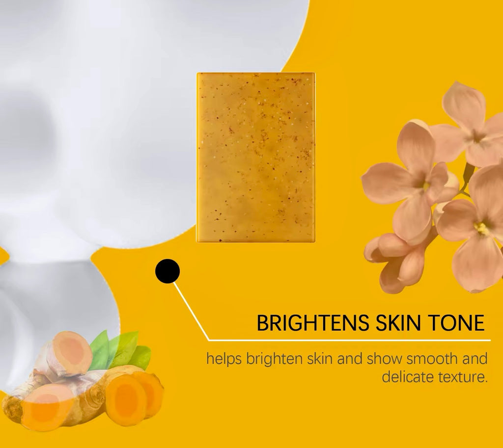 Turmeric & Clove Facial & Body Soap Dark Spot Remover & Skin Nourisher