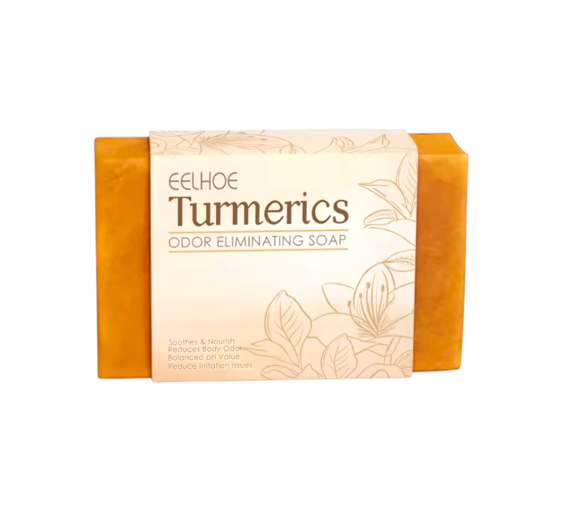 Organic Turmeric Soap Bar Brightening & Deep Cleansing