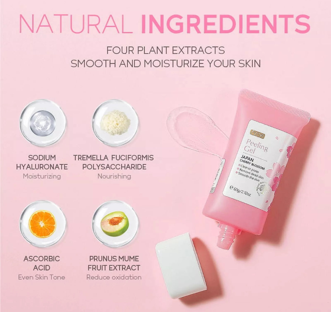 Cherry Blossom Face Peeling Gel Deep Clean & Brighten