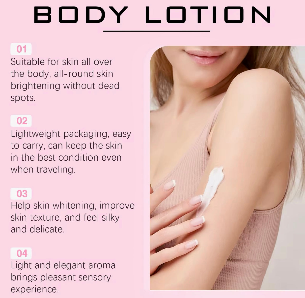 Brightening Body Cream Dark Spot Remover & Skin Whitening Lotion