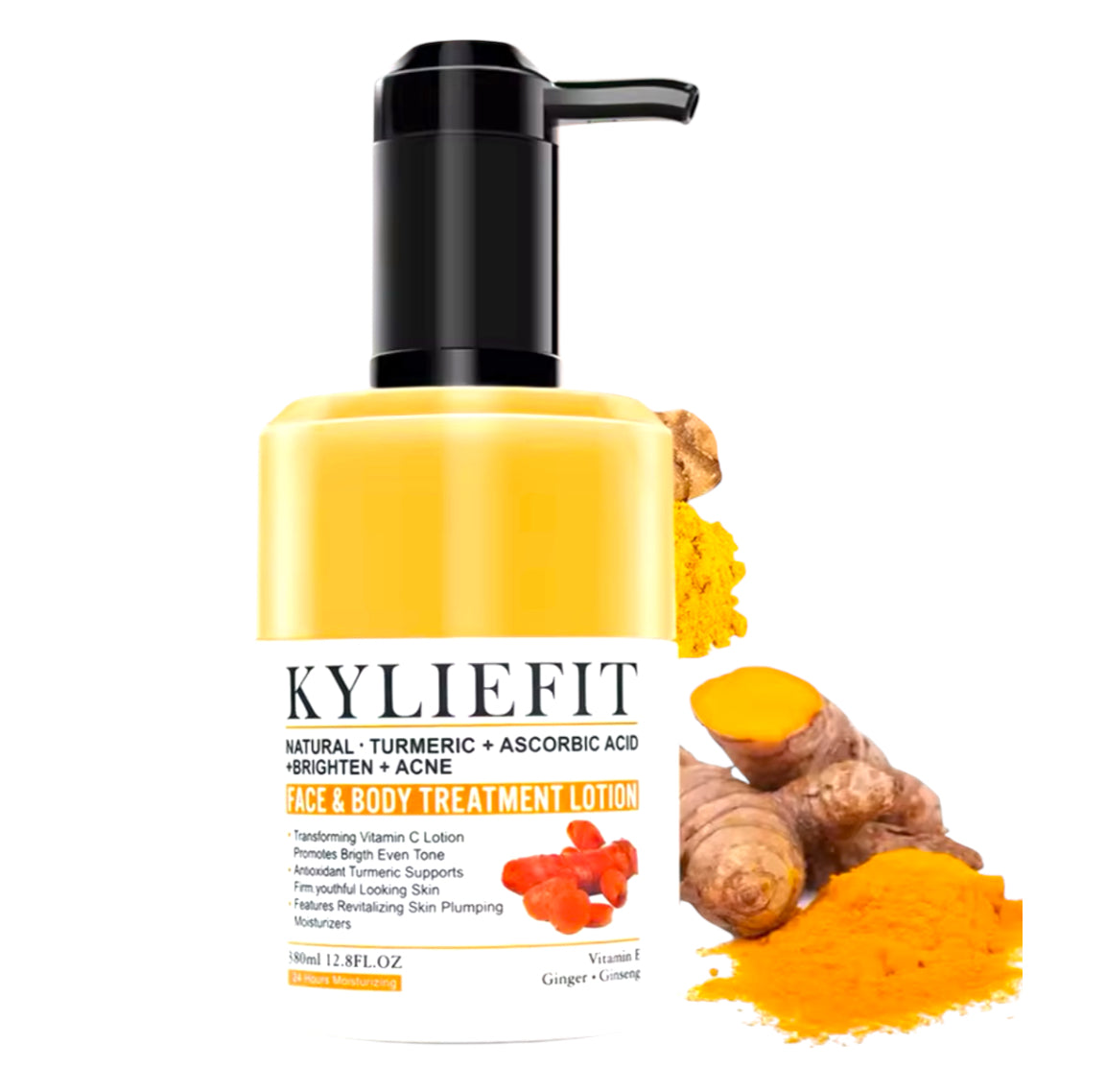 Organic Turmeric Skin Care Set Acne Control & Brightening