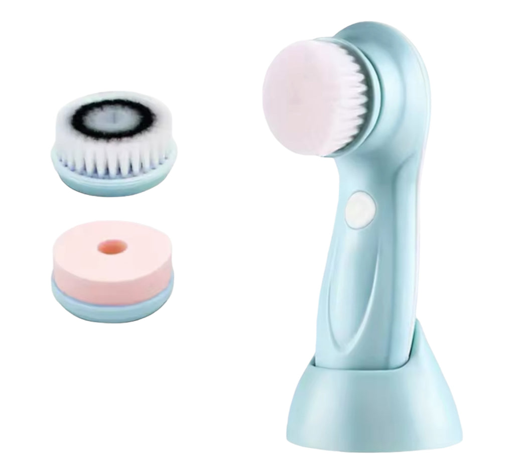 Rechargeable Facial Cleansing Brush Deep Pore Cleaner & Blackhead Remover