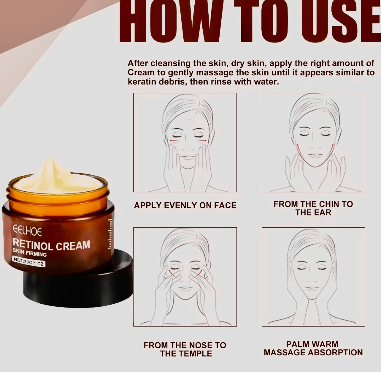 Retinol Wrinkle Removal Cream Firming, Lifting & Anti-Aging