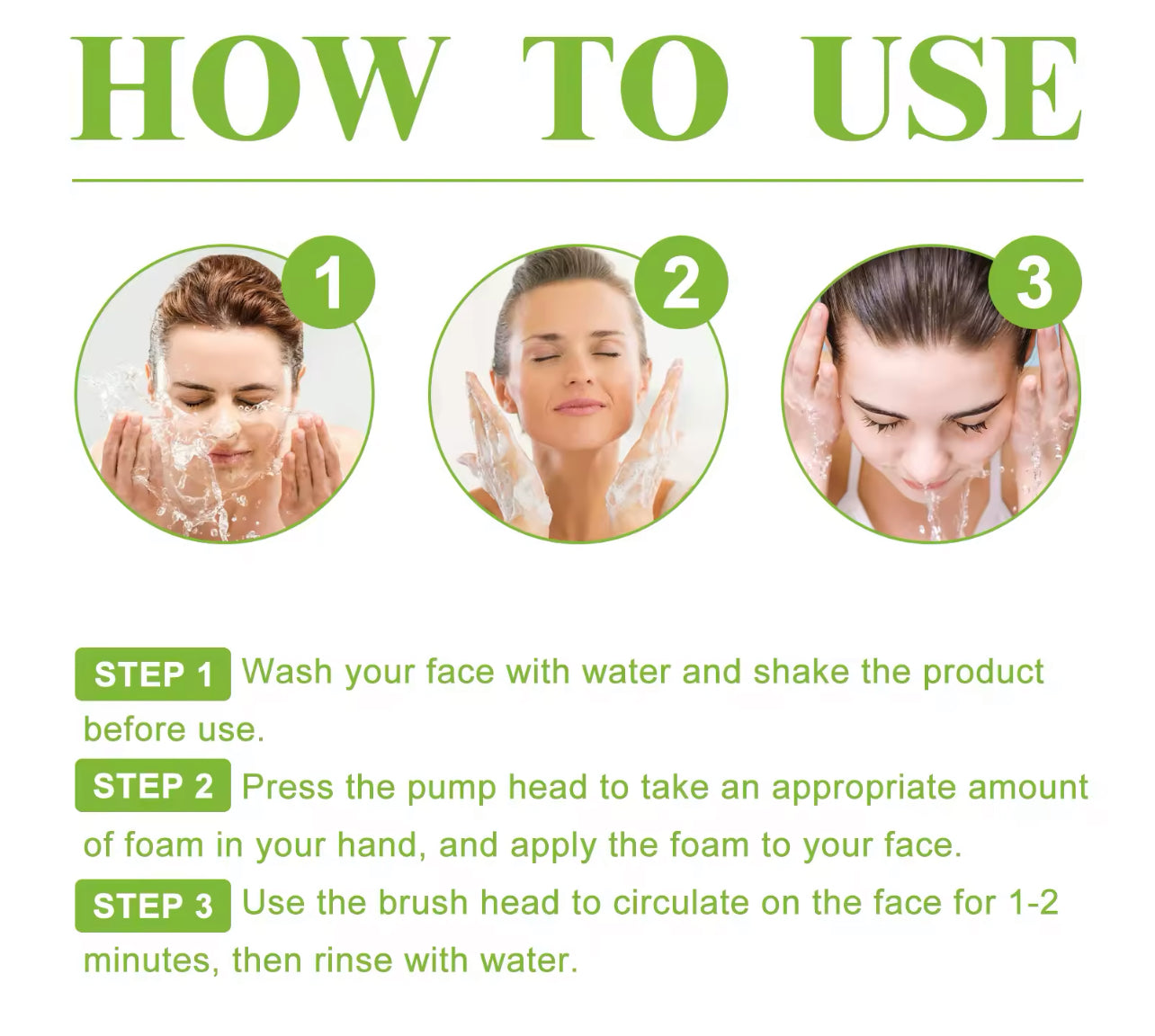 Green Tea Cleansing Mousse Deep Clean & Oil Control