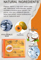 Organic Papaya Whitening Soap Brighten & Even Skin Tone