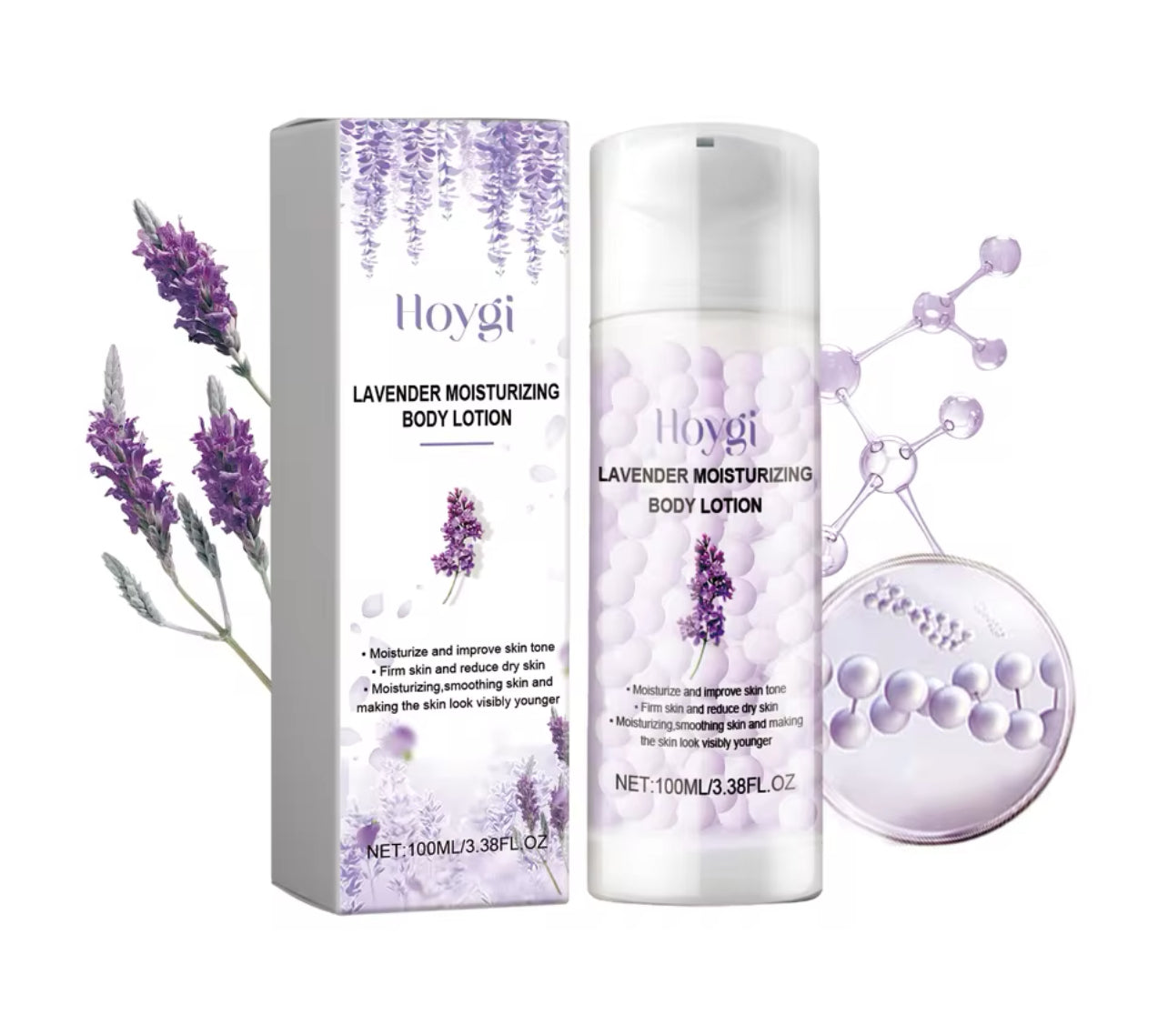 Lavender Skincare Cream Lightening & Moisturizing Body Serum