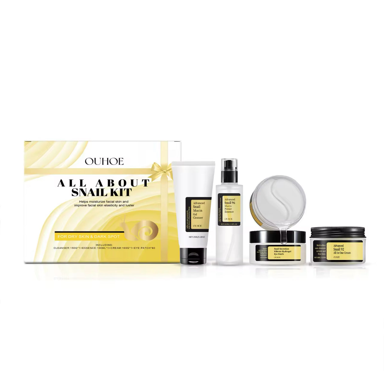 Snail Mucin 96 Skin Care Set Hydrating & Anti-Aging