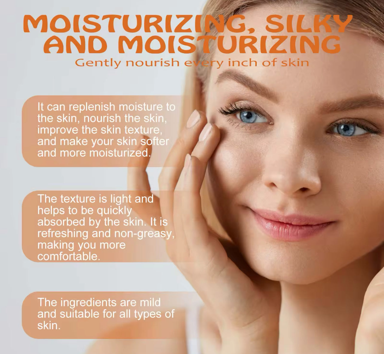 Honey Glow Face Cream Moisturizing & Brightening Skincare