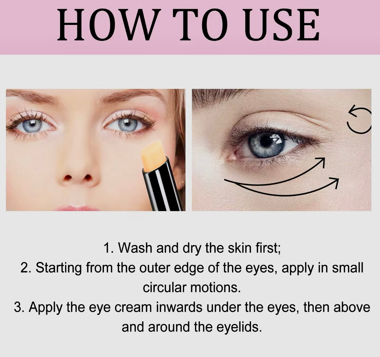 Retinol Eye Cream Stick Dark Circle & Fine Line Reducer