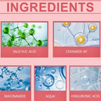 Revitalizing Organic Salicylic Acid Foaming Face Cleanser – 4-in-1 Hydrating Mousse