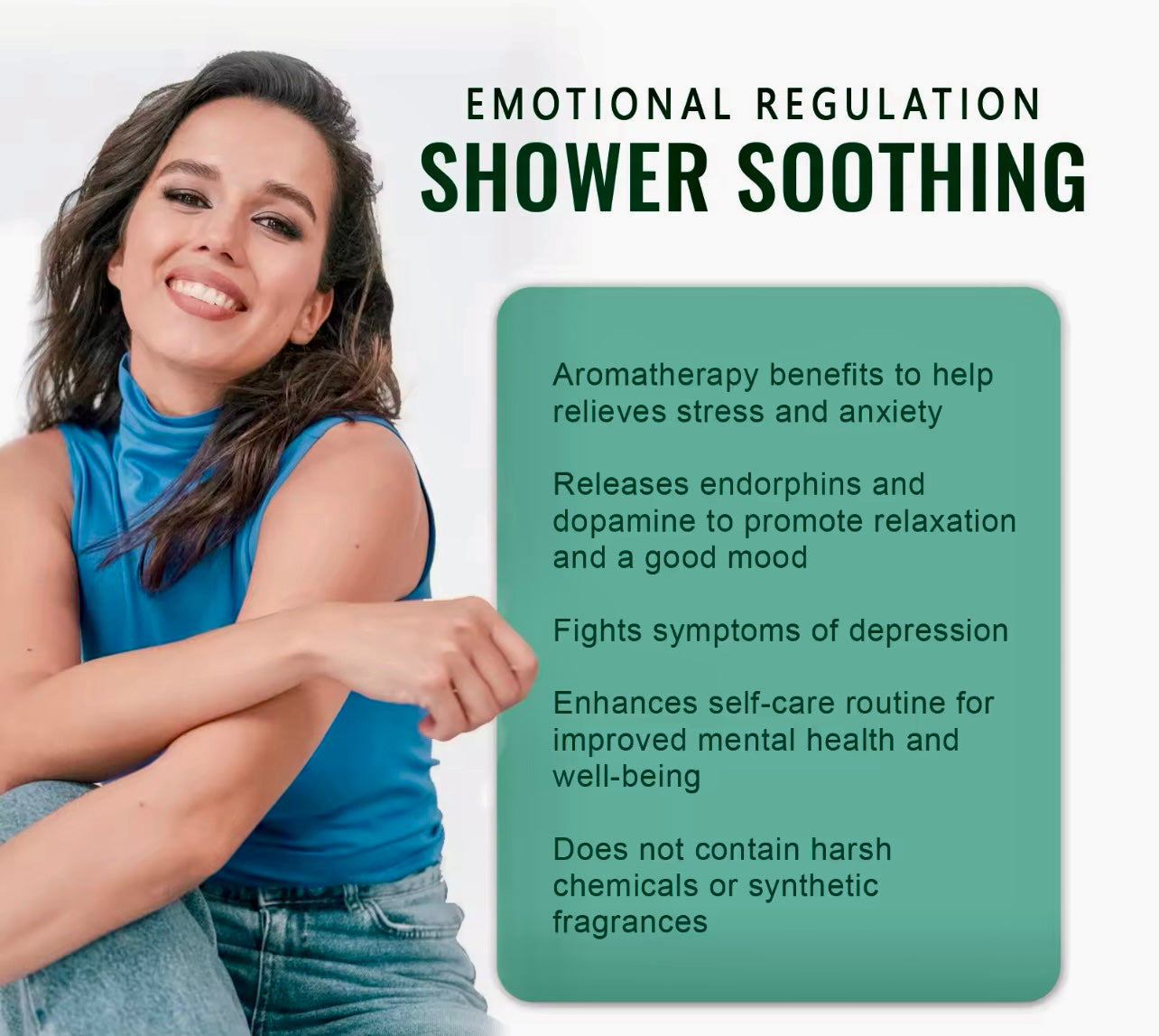 Body Cleansing Shower Tablets Aromatherapy Stress Relief & Skin Brightening