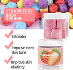 Strawberry Body Scrub Exfoliating & Hydrating Scrub
