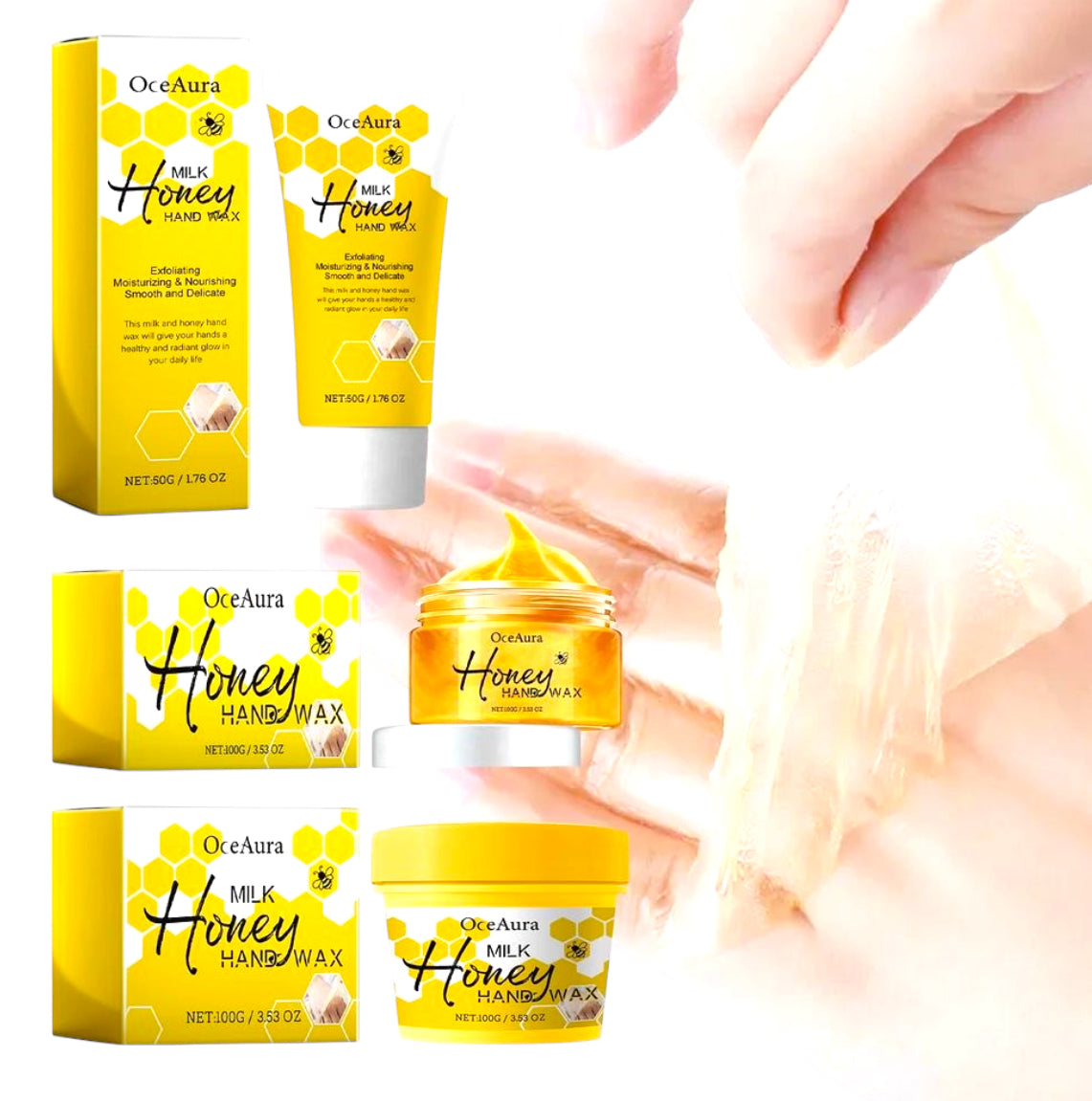 Milk & Honey Hand Wax Deep Moisturizing & Exfoliating Peel