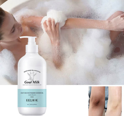 Goat Milk & Niacinamide Shower Gel Brightening & Moisturizing Body Wash