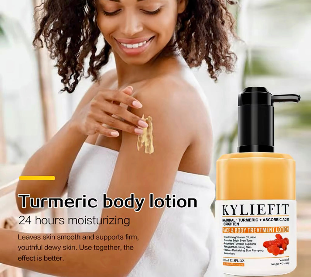 Organic Turmeric Skin Care Set Acne Control & Brightening