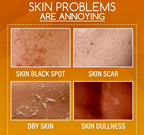 Orange Exfoliating Peeling Lotion Gentle Brightening & Moisturizing Body Cream