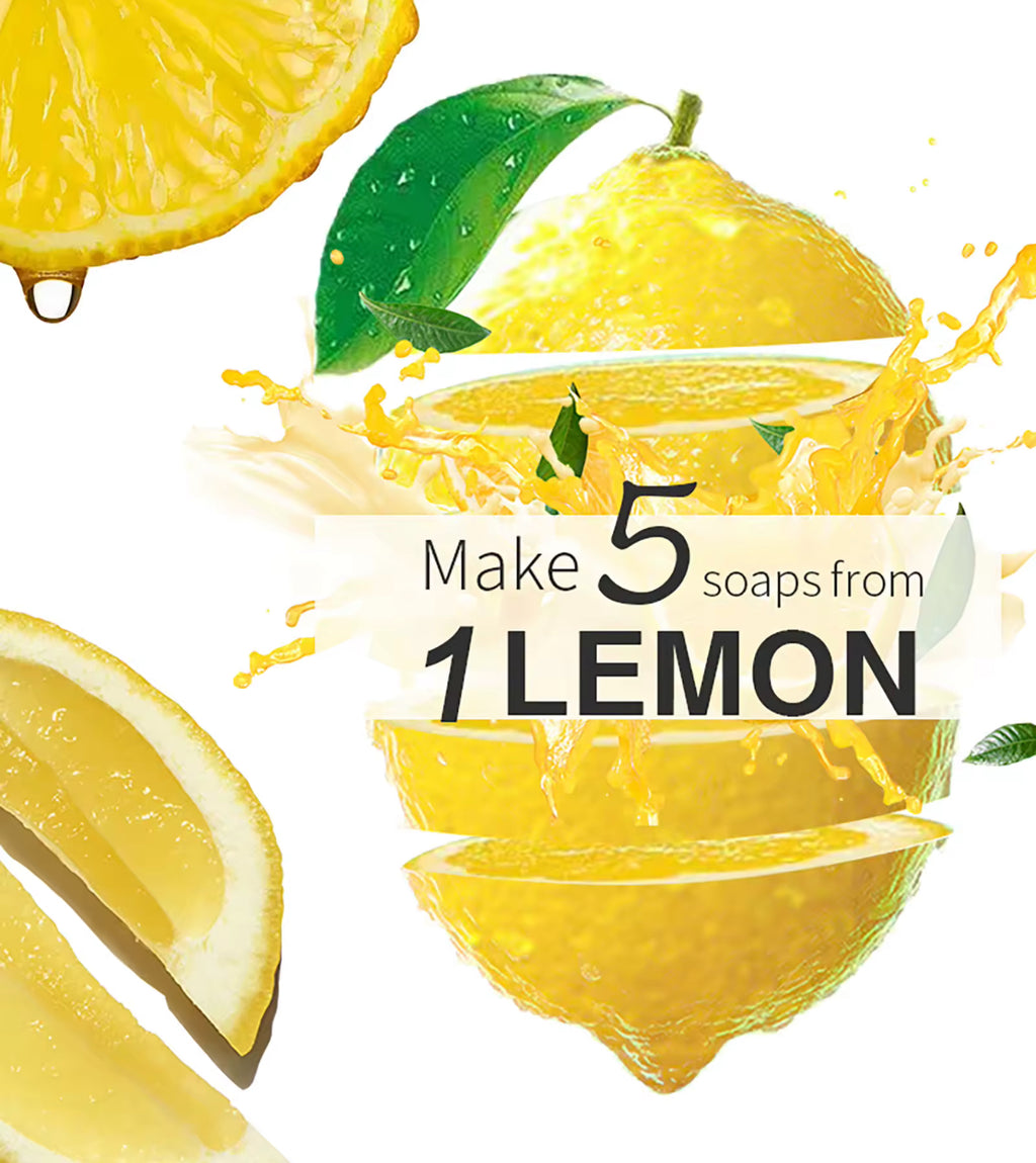 Organic Lemon Whitening Soap Acne & Dark Spot Remover
